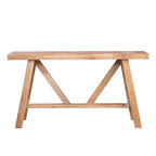 Farmhouse A-Frame Console Table - 58.5" Wide.