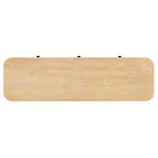 TREXM Rustic Console Table with Drawers for Entryway & Living Room.