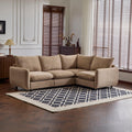 L Shaped Modular Sectional Sofa - Nomad 4-Piece Couch.