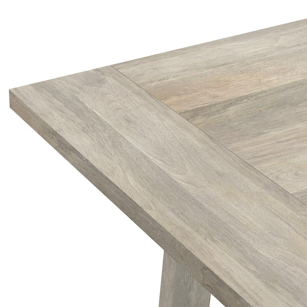 Solid Mango Wood Dining Table - Whitley Collection.