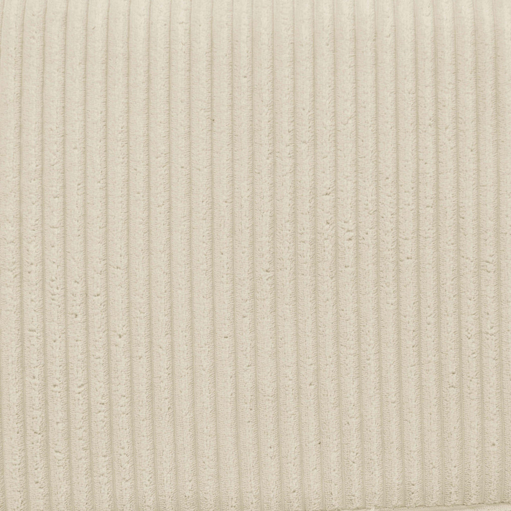 Corduroy Sectional with Ottomans and Large Arms.
