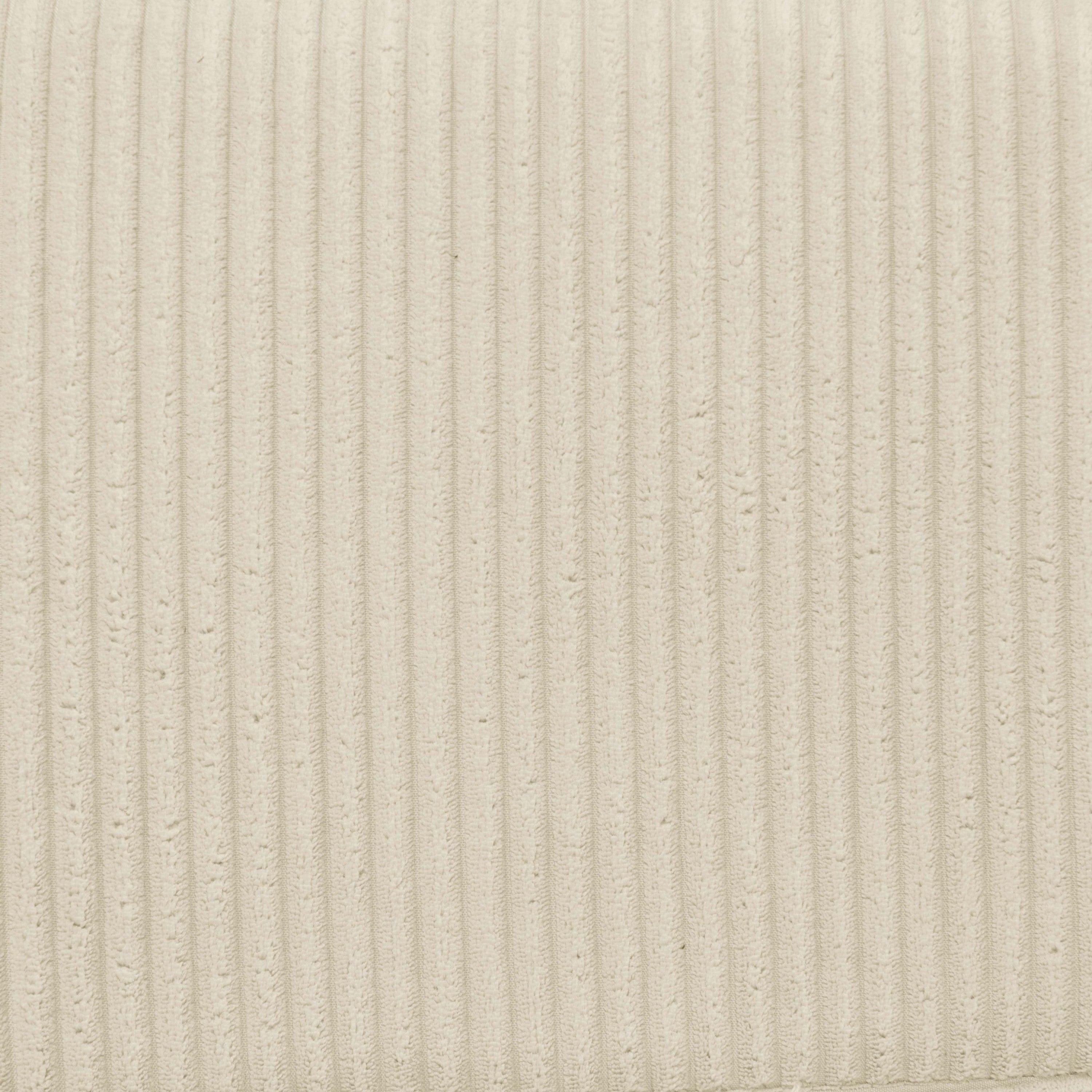 Corduroy Sectional with Ottomans and Large Arms.