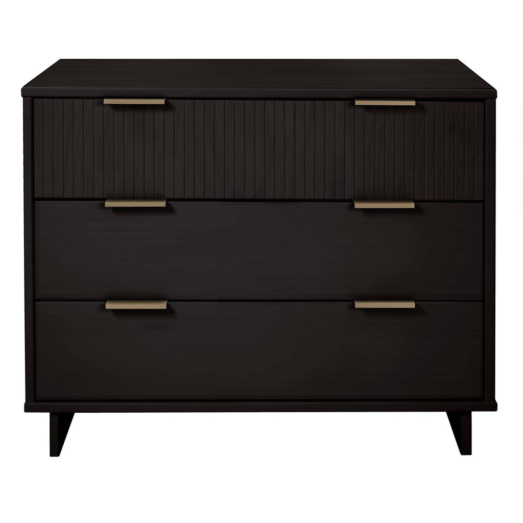 Granville 38' Dresser in Black (3-Drawer)