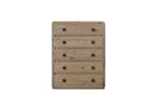 English Knotty Oak Chest with Storage Features.