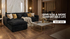High-Resilience Boneless Sponge Sofa - Flexible Configurations.