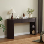 Retro Console Table with Storage for Living Room & Entryway.