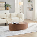 Modern Luxury Oval Coffee Table for Living Room.