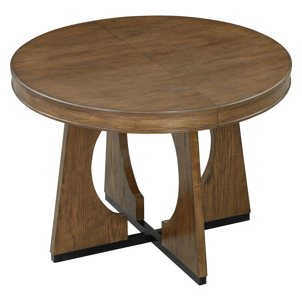 TREXM Extendable Dining Table Set for 4 with Chairs.