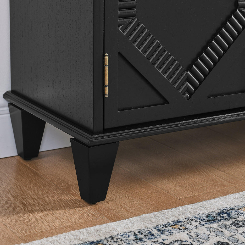 Mid Century Modern Sideboard Cabinet with Storage.