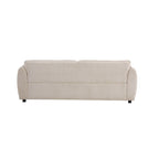 Oslo 84' Round Arm 3 Seater Modern Upholstered Boucle Sofa,Living Rooms,Bedrooms,Apartment Office.