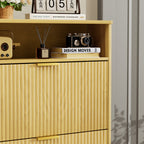 Hidden Shoe Storage Cabinet for Entryways