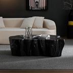 Mid-Century Modern Fiberglass Coffee Table for Living Room.