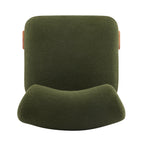 Modern Boucle Lounge Chair for Living Room and Office.