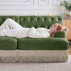 4-Seater Cloud Modular Sectional Sofa with Ottomans.