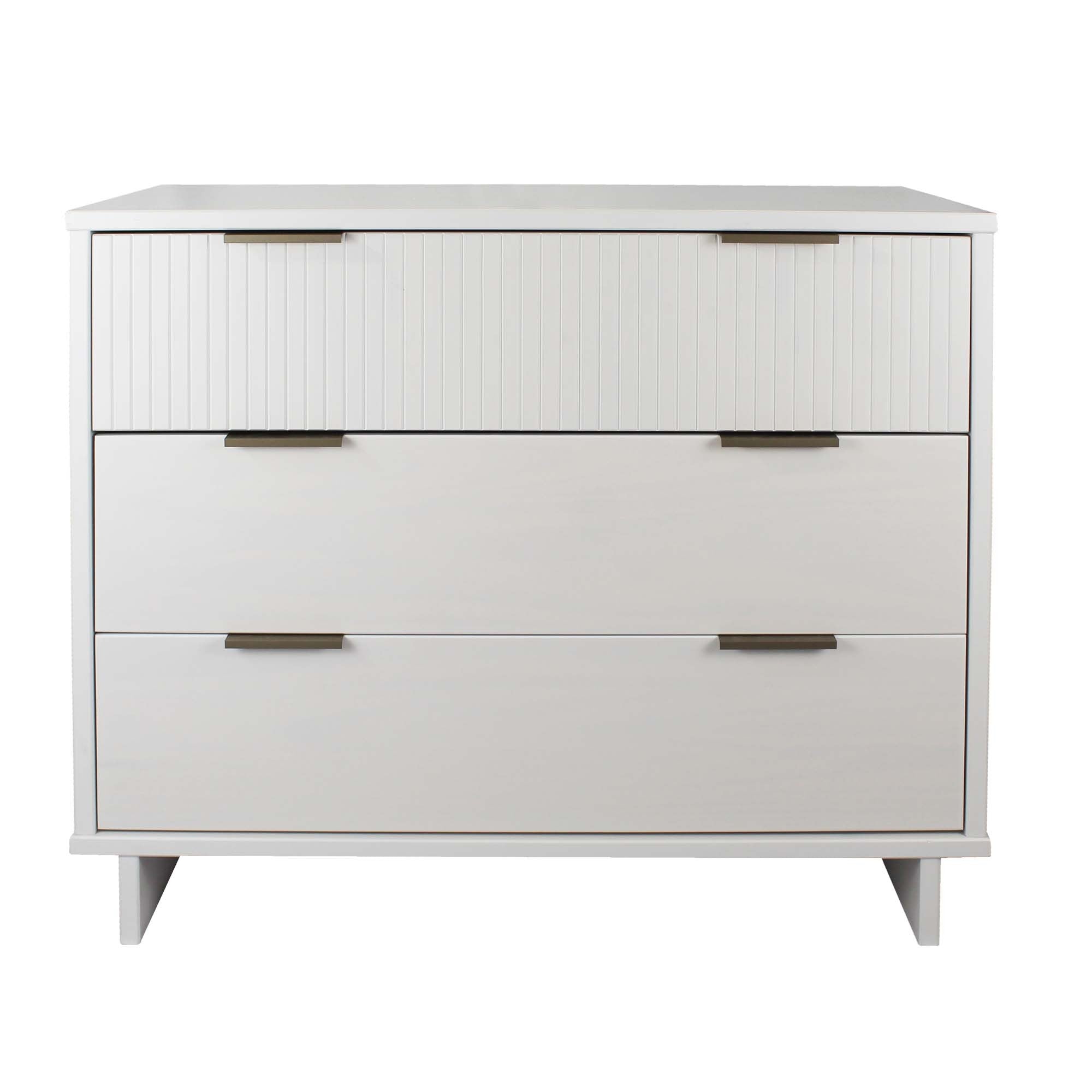 Granville 38' Dresser in White (3-Drawer)