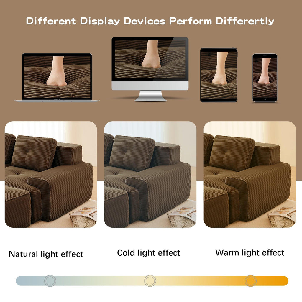 Modular Sectional Sofa for Versatile Living Room Seating.