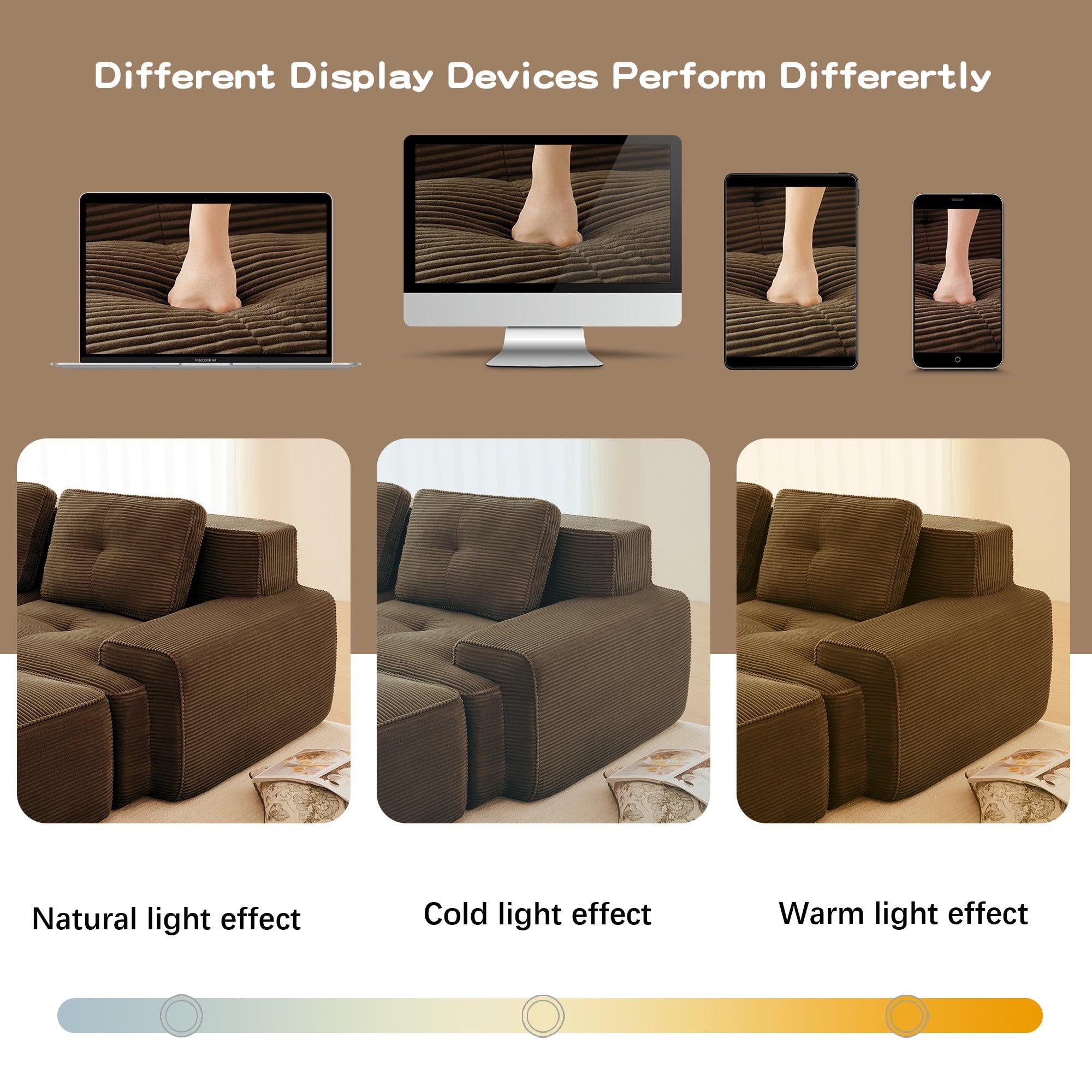 Modular Sectional Sofa for Versatile Living Room Seating.