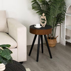 15.7-inch Round Side Table for Compact Spaces.