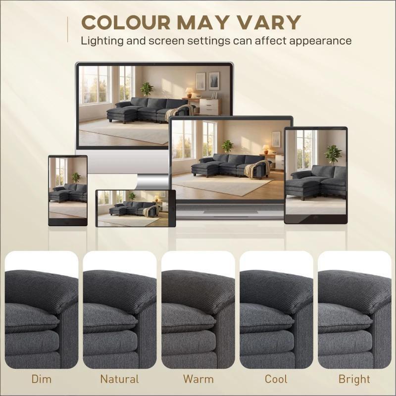 Luxury Sectional Sofa for Comfortable Living Spaces.