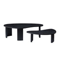 2-Piece Modern Irregular Coffee Table Set for Your Living Room.