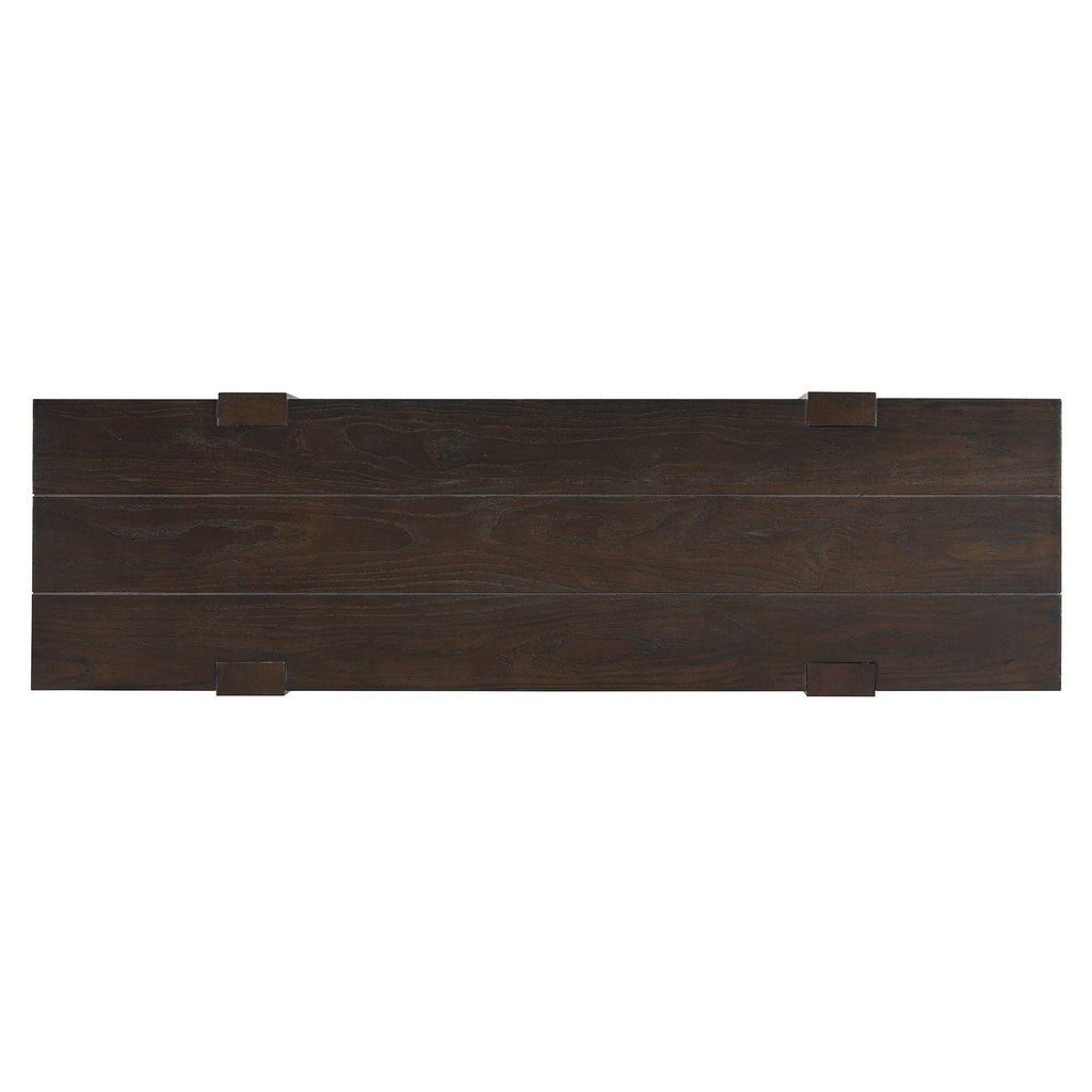 Rustic Console Table with Power Outlet and Hidden Drawer.