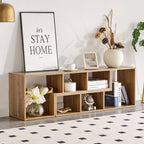 2 Pieces Cube TV Stand for Versatile Living Room Setup.
