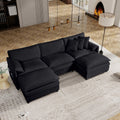 Modular Sectional Sofa - U Shaped Couch Set for Living Room.