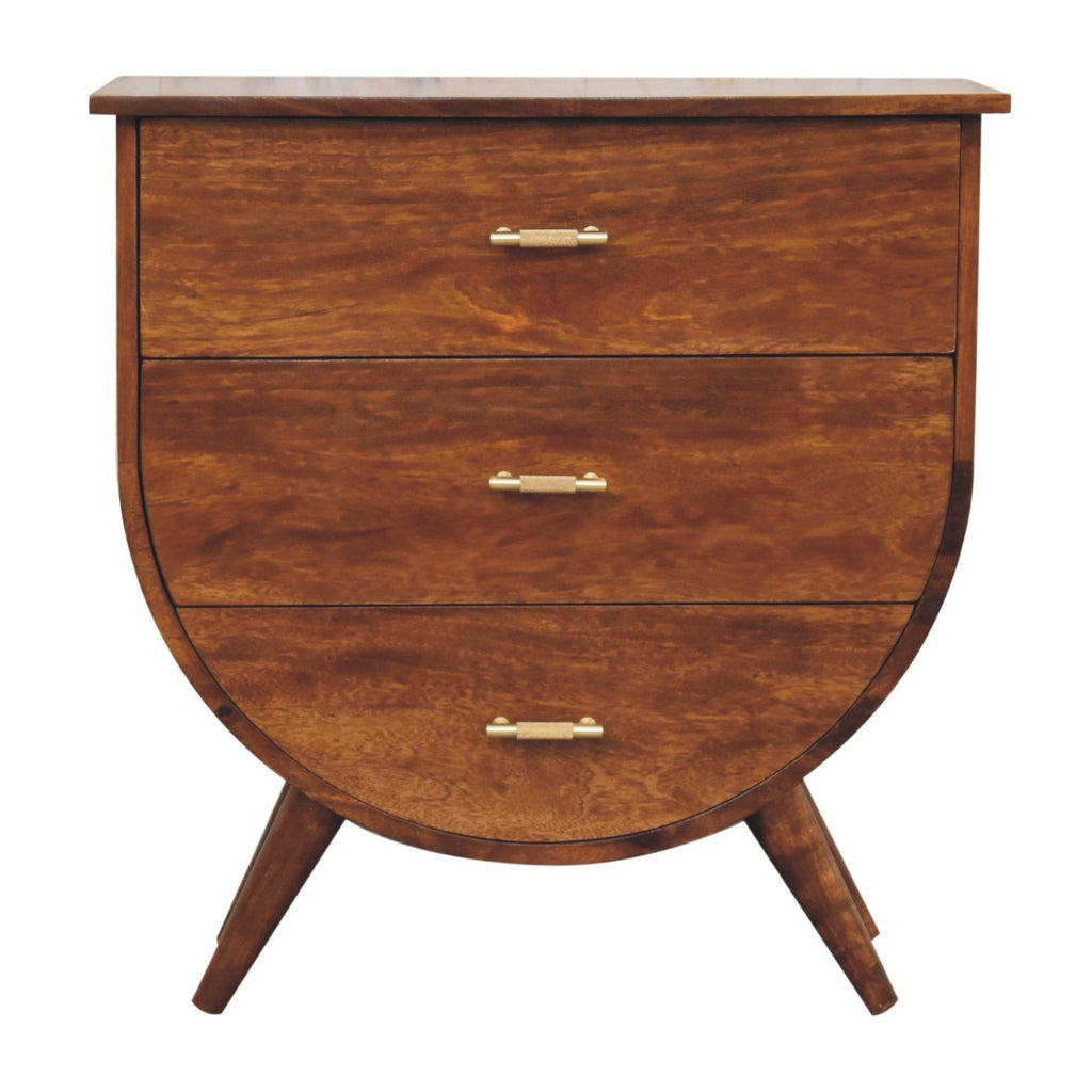 Solid Wood Agra Bedside