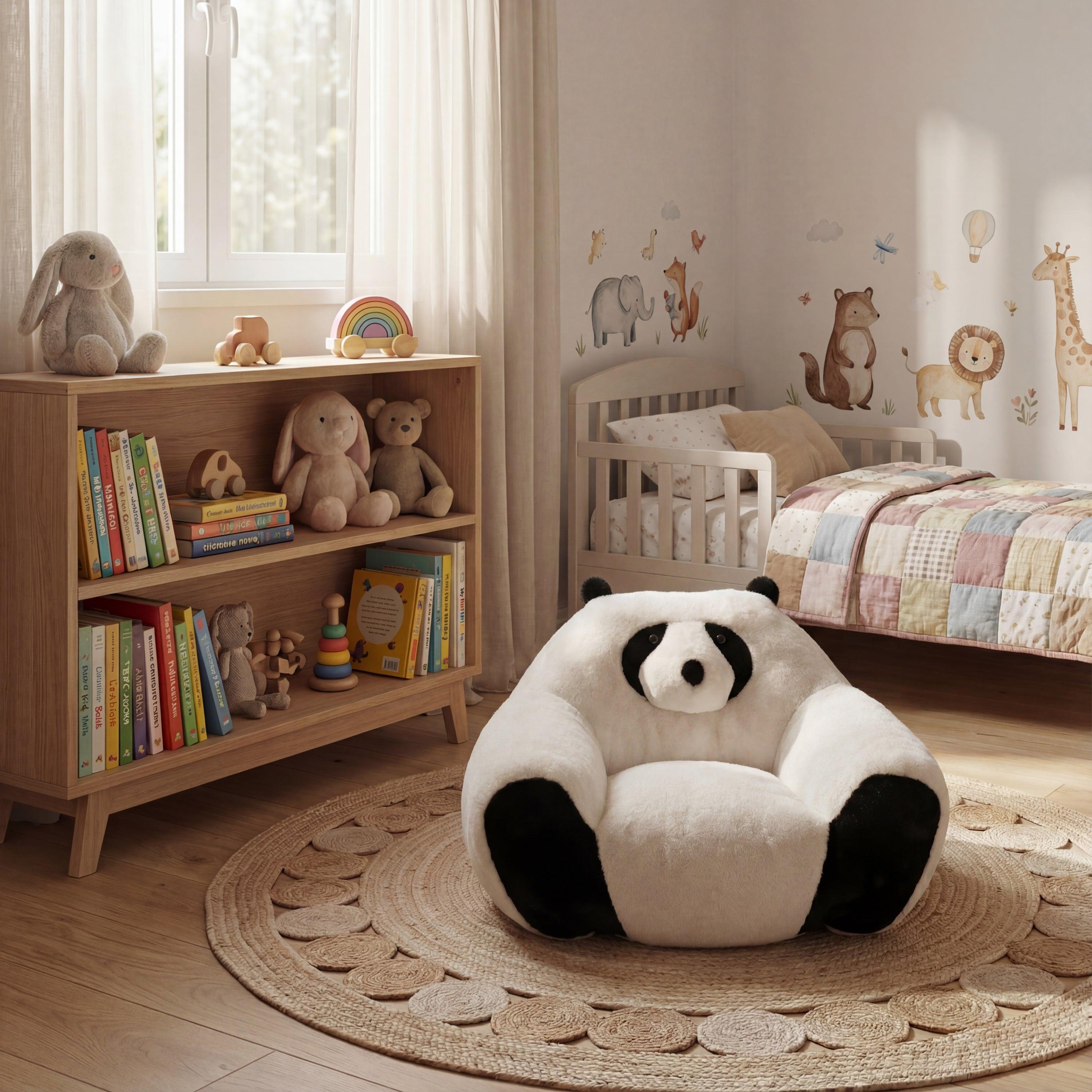 Panda Beanbag Chair for Bedrooms and Playrooms.