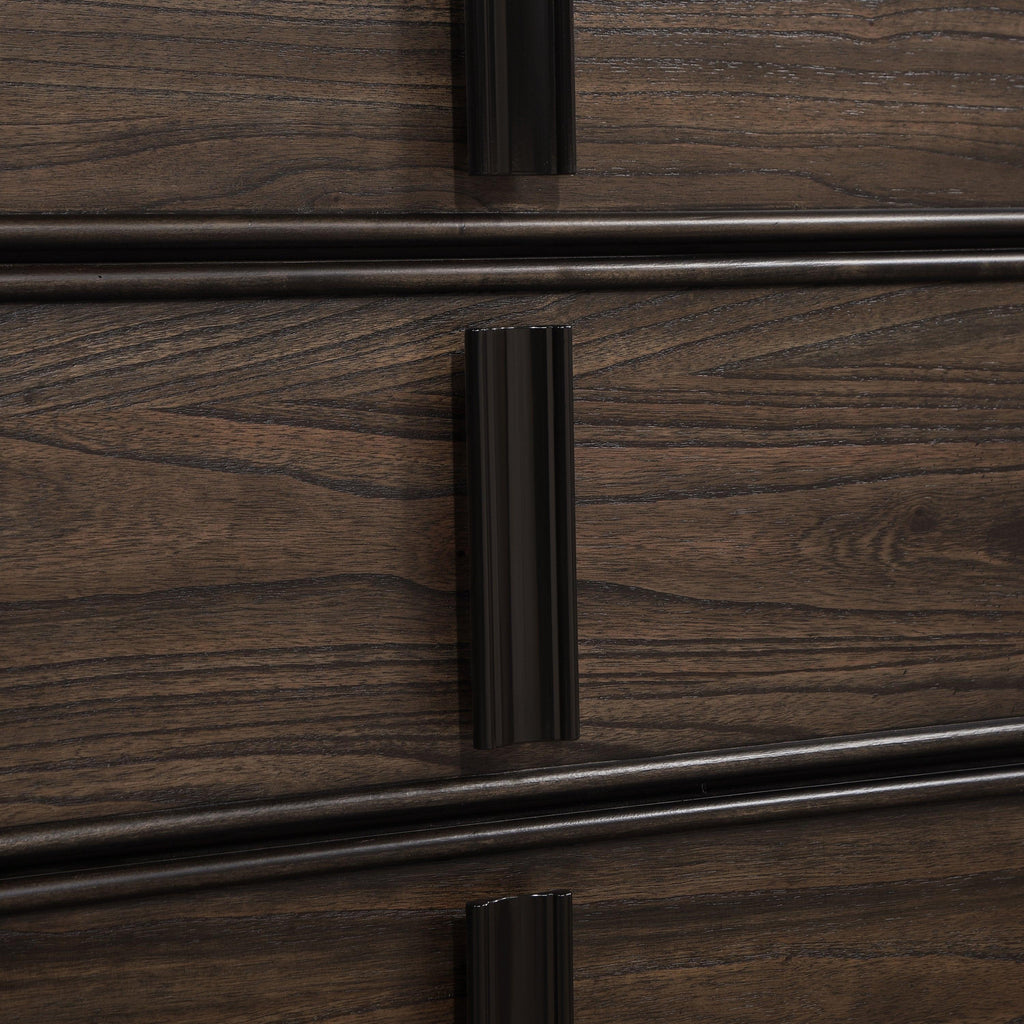 Aetheria Contemporary Wood 6-Drawer Dresser.