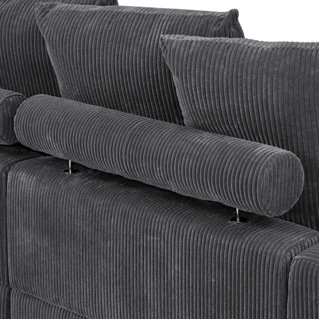 Zaheer 86'' Corduroy Sofa for Living Room.