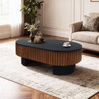 43.7'' Modern Coffee Table with Hidden Storage and Removable Top.