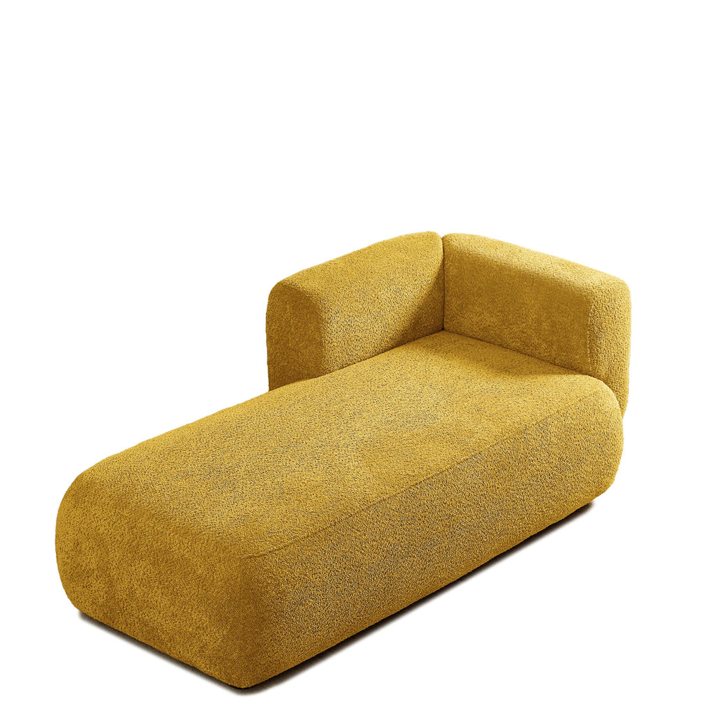 Comfortable Upholstered Chaise Lounge for Modern Spaces.