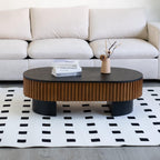 43.7'' Modern Coffee Table with Hidden Storage and Removable Top.