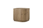 Knotty Oak Accent Table for Stylish Interiors.