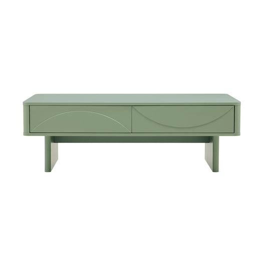 Ella 47' Coffee Table in Sage Green