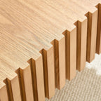 2PCS Modern Wooden Coffee Table Set for Living Room.