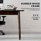 Mid-Century Modern Dining Table for Dining Room.
