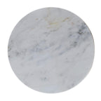 Solid Wood Marble Top Bulla Side Table for Modern Living.