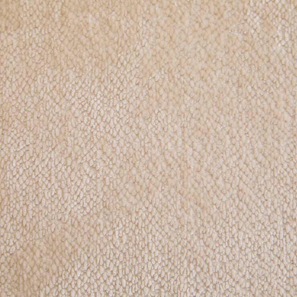 Modern Three-Seater Boucle Sofa - Beige Upholstered Couch.