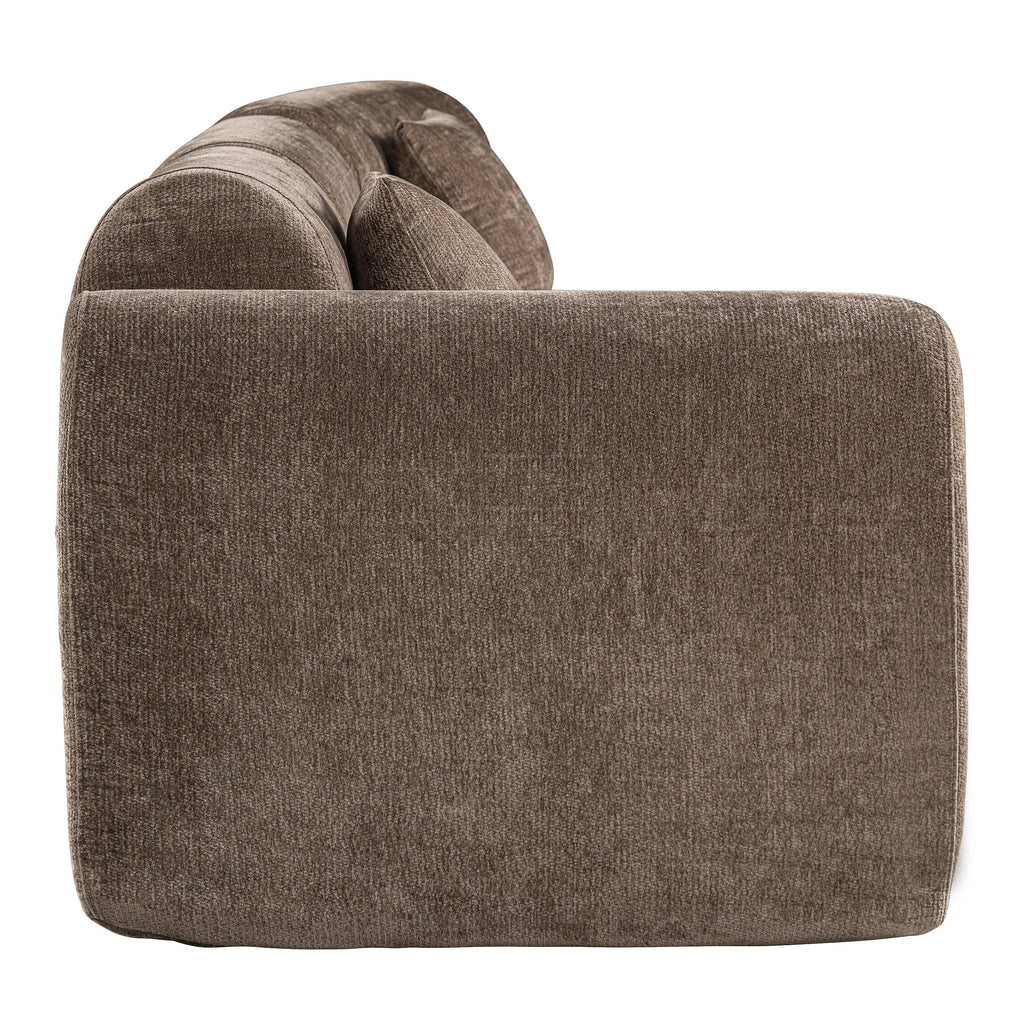 140' Modern Curved Sectional Sofa for Living Room.