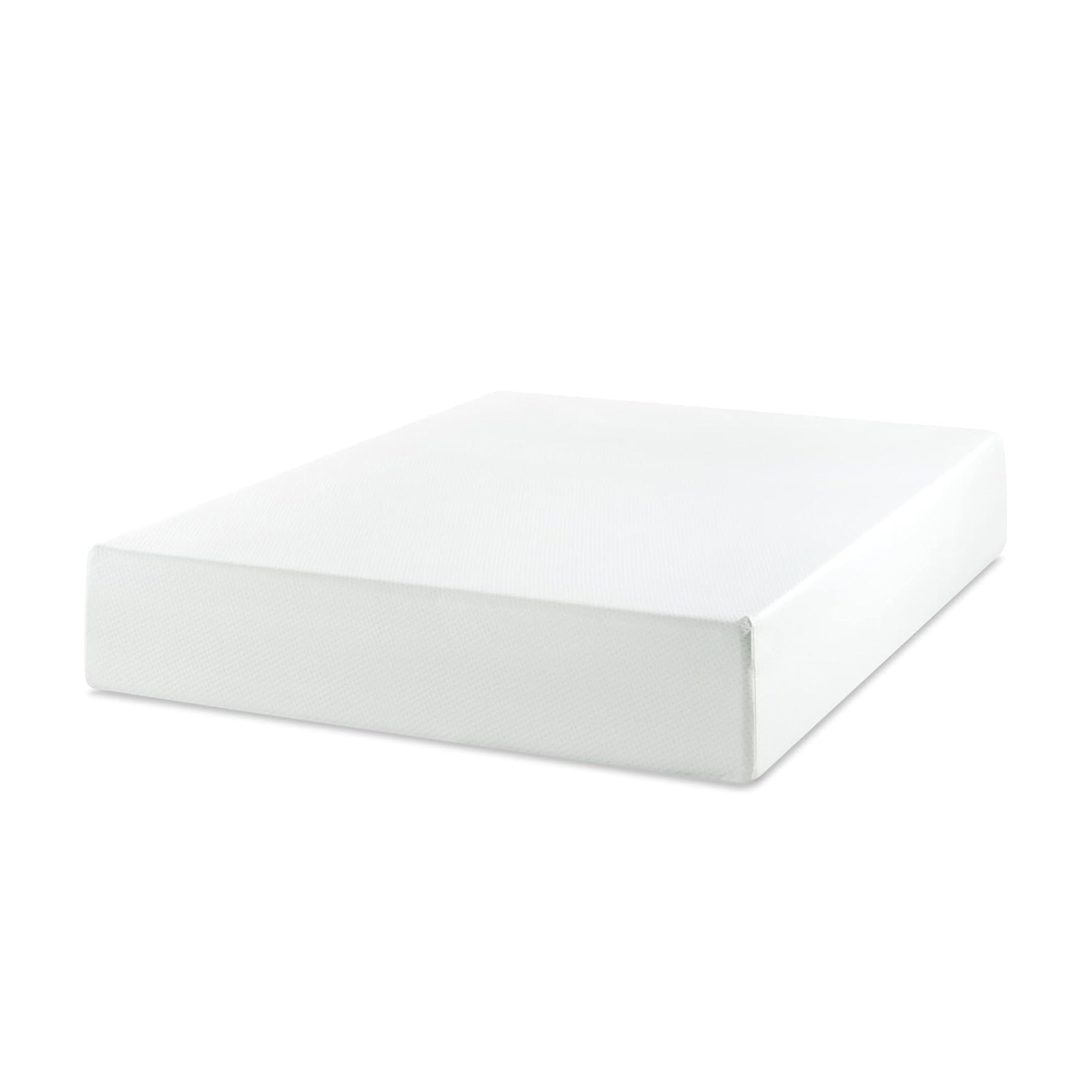 Twin Green Tea Memory Foam Mattress - 6 Inch Foam displayed on a white background, highlighting its clean and minimal design.