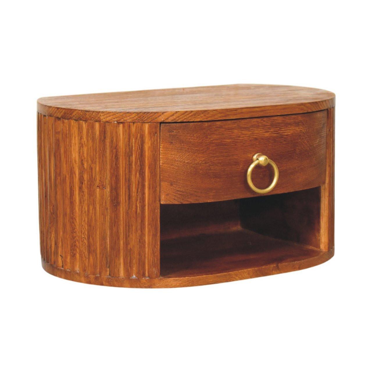 Artisan Furniture Solid Wood Nightstand for Bedrooms.