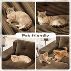 Modular Sectional Sofa for Versatile Living Room Seating.