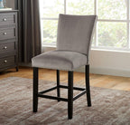 7pc Marble Top Dining Table Set with 6 High Chairs.