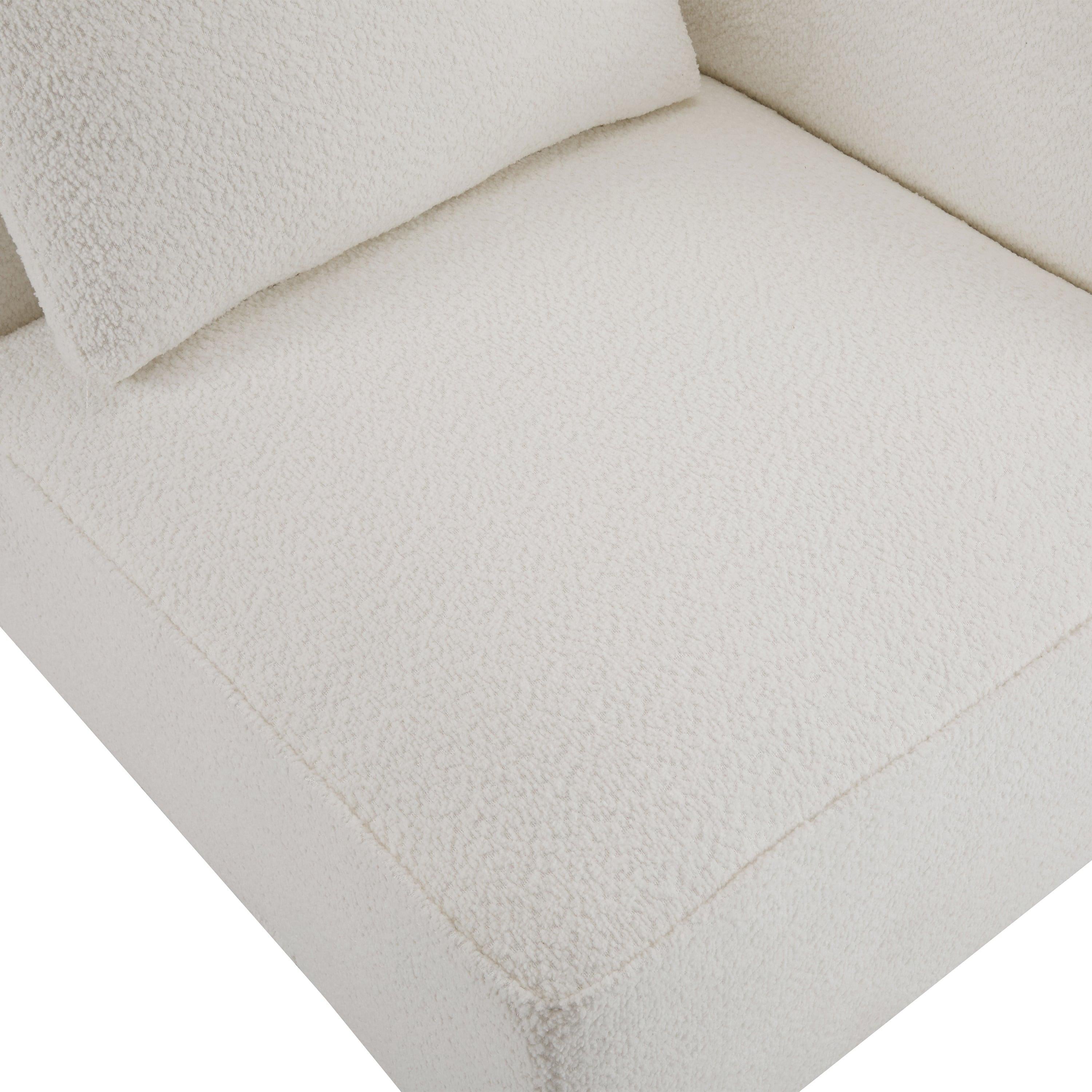 CHITA Modular Sectional Sofa with Wider Seats.