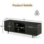 Mid Century Modern TV Stand for TVs Up to 75".