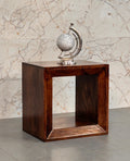 Solis Open California Walnut Side Table