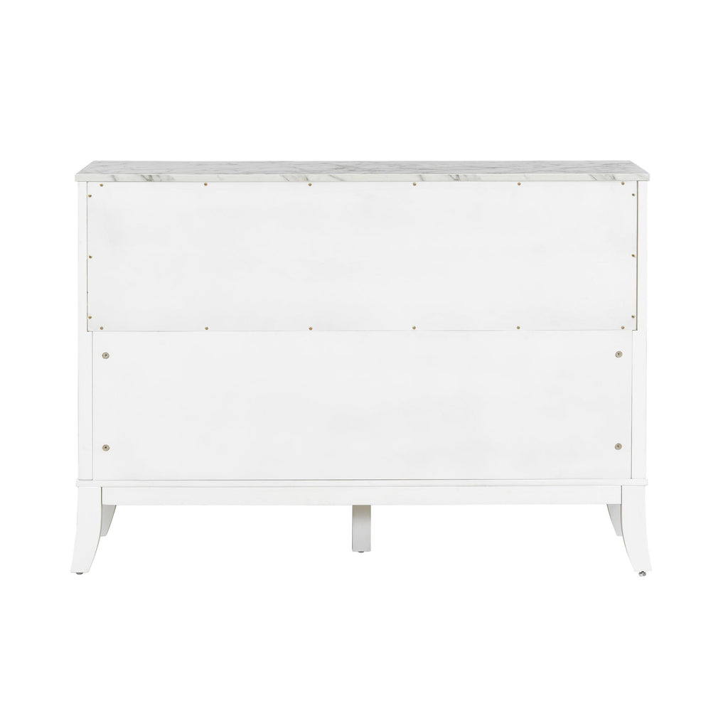 Storage Cabinet for Entrance - Large White Cabinet with 3 Doors.