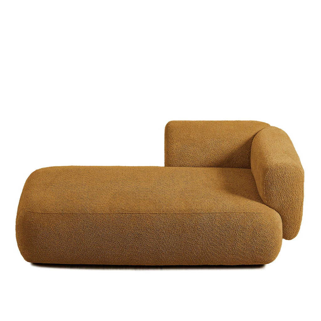 Upholstered Chaise Lounge for Comfort and Style.